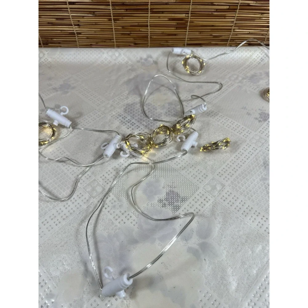 Curtain Lights 3 Ft Usb Powered Decorative String Lights For Bedroom Copper Wire